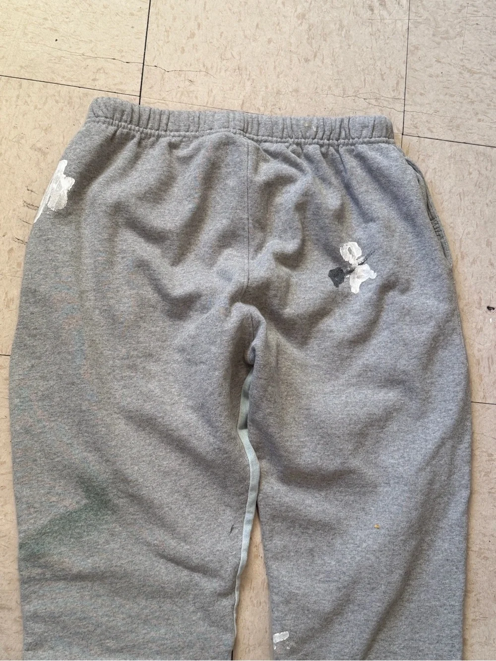Gallery Dept Paint Medium Gray Flare Sweatpants (Authentic)